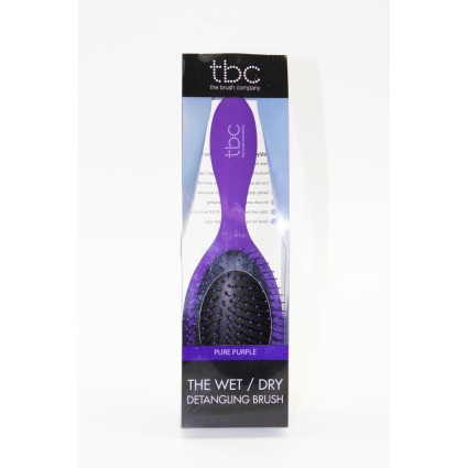 TBC The Wet & Dry Hair Brush - Purple